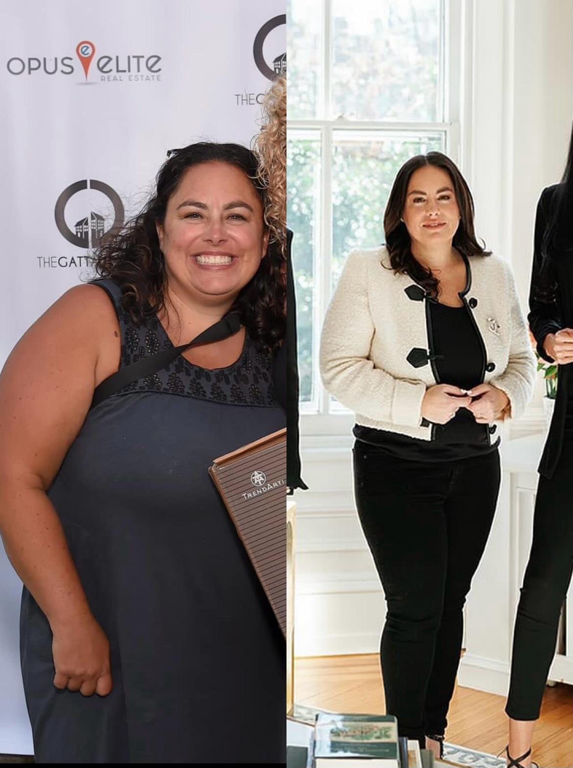 Patty, customer transformation before and after